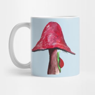 Mushroom and snail Mug